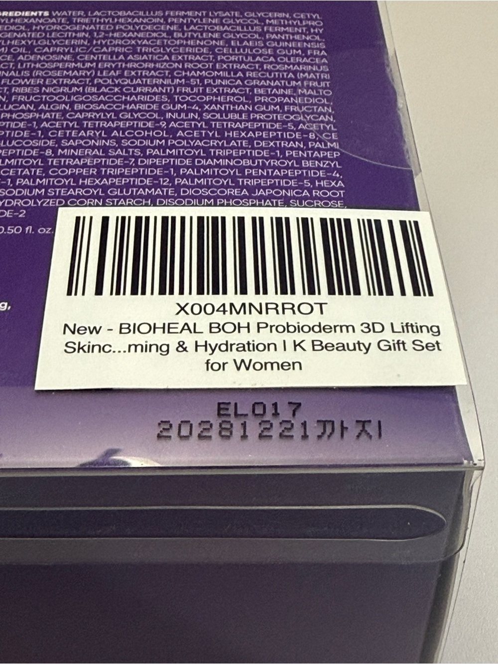 3D Lifting Skincare Set - Purple - Picture 5 of 5